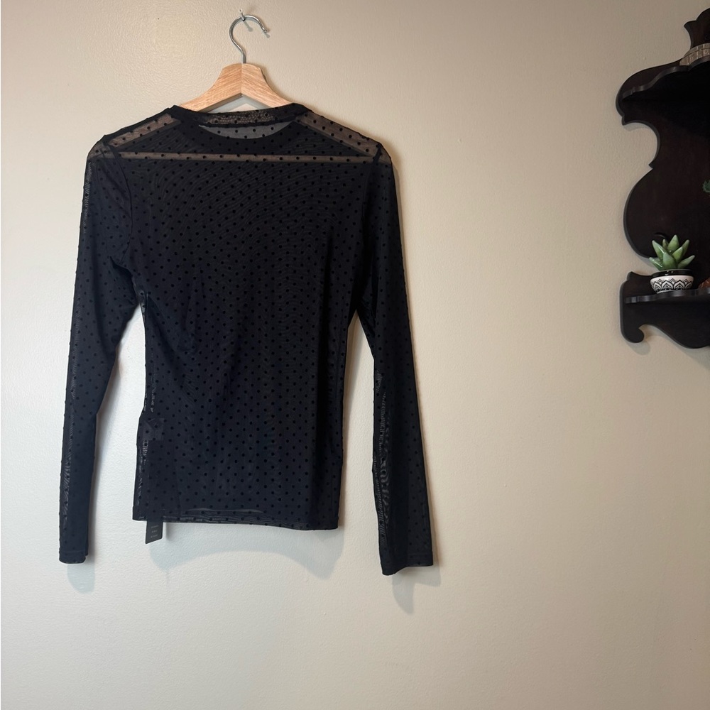 FA Black Sheer Nylon Top